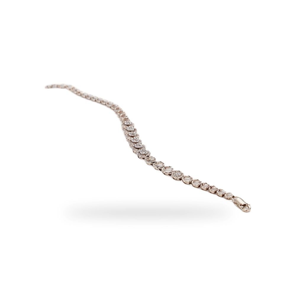 Fine Diamond Line Bracelet