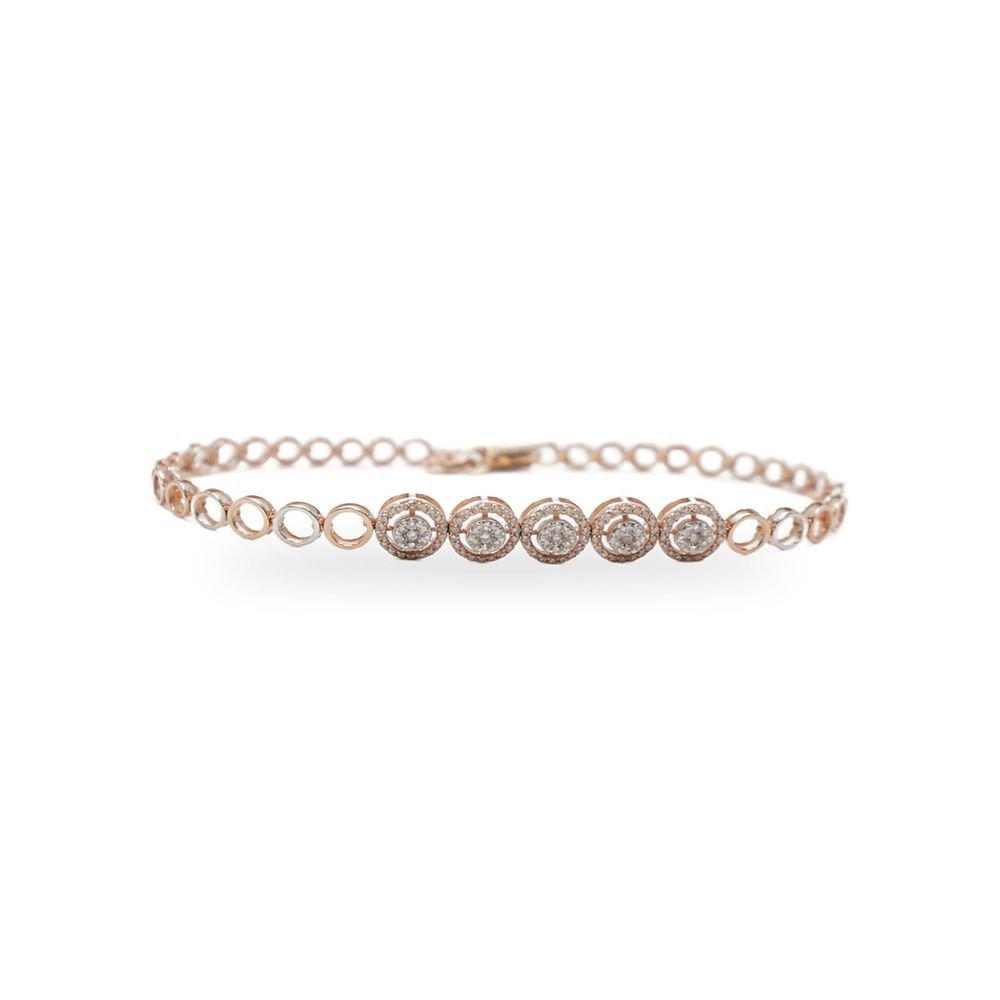 Oval Cluster Bracelet